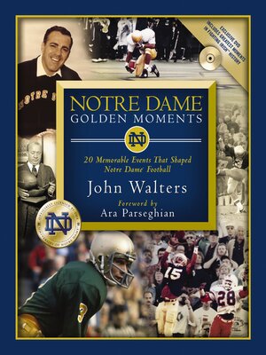 cover image of Notre Dame Golden Moments